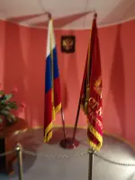Вечный Огонь и обелиск к 40-летию Октябрьской социалистической революции