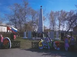 Обелиск воинам – участникам Великой Отечественной войны в селе Звягино Чебаркульского района Челябинской области