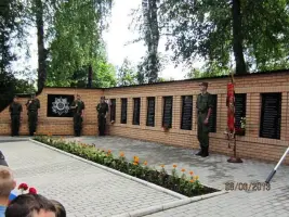 Мемориал погибшим в годы войны в Нудоле