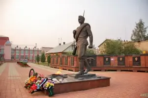 Мышкин. Мемориал 60-летия Победы