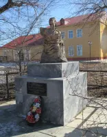 Обелиск комсомолке-партизанке Вале Заикиной