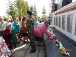 Памятник воинам, погибшим на фронтах Великой Отечественной войны