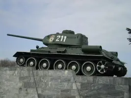 Памятник-монумент танк "Т-34", фотография 2