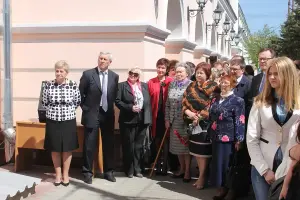 Город Орёл. Мемориальная доска памяти Героя Советского Союза Легезина Павла Константиновича (1918−1944), фотография 4