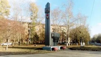 Стела в честь героя Советского Союза П.Е. Осминина, фотография 3