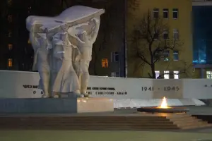 Монументальный комплекс на Площади Победы в городе Рязани, фотография 4