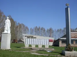 Памятник Неизвестному солдату, монумент павшим и пропавшим без вести во время ВОВ, стела в честь Победы, фотография 2