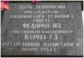 Братская могила воинов 364-й дивизии и местных жителей. Тосненский район - 17021 п.Шапки, кладбище, фотография 5