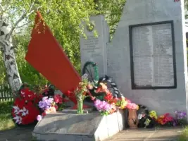 Обелиск погибшим односельчанам в селе Нижние Таволги Невьянского района Свердловской области, фотография 4