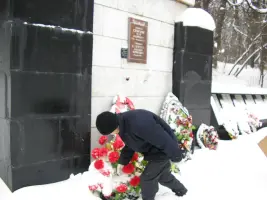 Братская могила и мемориал, Центральный парк культуры и отдыха "Динамо", г. Воронеж