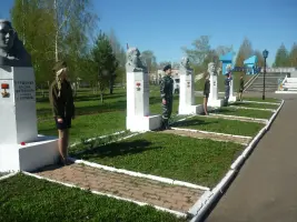 Аллея Славы героям Советского Союза - уроженцам Пильнинского района