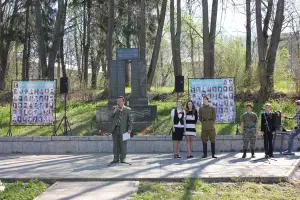 Обелиск яснополянцам, погибшим в годы Великой Отечественной войны