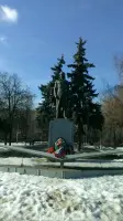 Памятник летчику Авдееву А. Ф. - Герою Советского Союза