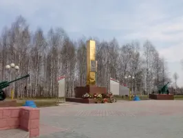 Сквер Победы в городе Сосногорске
