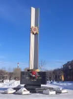 Обелиск в память рабочих Ирбитского мотоциклетного завода, погибших в годы Великой Отечественной войны