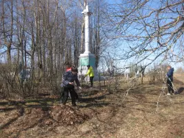 Обелиск павшим воинам в поселке Степанцево Вязниковского района Владимирской области, фотография 2