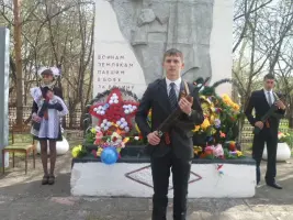 Стела воинам-освободителям в память о Великой Отечественной войне, о земляках, не вернувшихся с полей сражений
