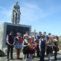 Памятник воинам-землякам с/с "Красноармейский" Эртильского района Воронежской области, погибшим во время Великой Отечественной войны