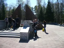 Мемориал в память павших в Великой Отечественной войне 1941-1945 годов. г. Мензелинск, фотография 2