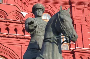 Памятник Г.К. Жукову