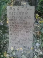 Забытый памятник незабытой войны