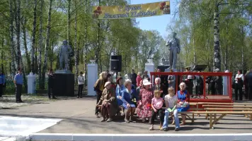 Братское воинское захоронение времен ВОВ