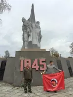 Братская могила советских воинов, погибших в январе 1945 г, фотография 2