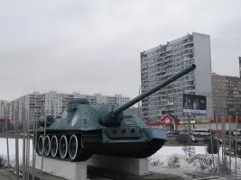 Самоходная артиллерийская установка СУ-100