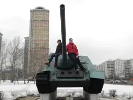 Самоходная артиллерийская установка СУ-100, фотография 2