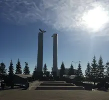 «Журавли» - мемориал участникам погибшим в Великой Отечественной войне (Верхняя Пышма)