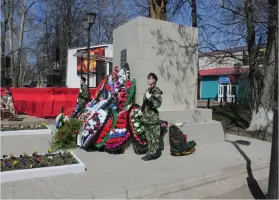 Памятник Неизвестному солдату в городе Малмыж Кировской области, фотография 2