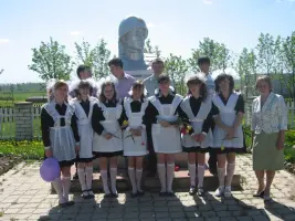 Памятник погибшим воинам в селе Коза, фотография 3