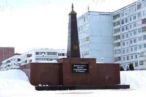 Обелиск павшим в Великой Отечественной войне жителям села Боровецкое