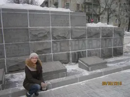 Стела, посвящённая погибшим в ВОВ работникам завода им. Я.М.Свердлова, фотография 3