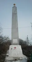 Обелиск погибшим участникам в Великой отечественной войне, жителям Зареченского сельского совета