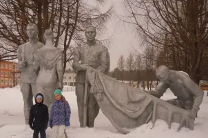 ПАМЯТНИК ВОИНАМ-ЗЕМЛЯКАМ, ПОГИБШИМ В ГОДЫ ВЕЛИКОЙ ОТЕЧЕСТВЕННОЙ ВОЙНЫ 1941-1945 ГГ, фотография 2