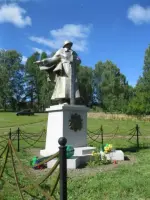 Памятник героям Великой Отечественной войны в пос. Горячегорск г. Шарыпово