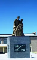 Памятник павшим воинам в годы ВОВ в д. Большой Карлыган