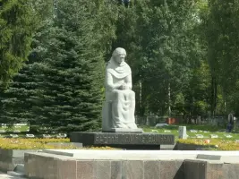 Мемориальный комплекс на кладбище в м. Балино г. Иваново, фотография 3