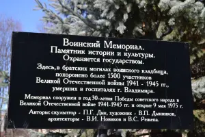 Воинский Мемориал на Князь-Владимирском кладбище в г. Владимире, фотография 5