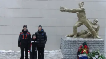 Памятник Воинам комбината, погибшим за Родину в ВОВ 1941-1945 гг