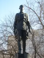 Памятник военному лётчику, Герою Советского Союза Виктору Васильевичу Талалихину в Москве, фотография 5
