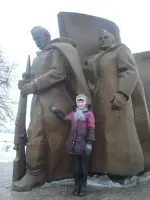 Вечный огонь у Мемориала павшим во Второй Мировой войне. Самарская область, город Сызрань, фотография 3