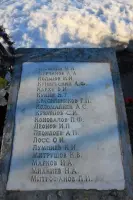 Братская могила советских воинов, погибших в годы Великой Отечественной войны (1941-1945 гг.) г.Олонец, ул.Комсомольская, фотография 3