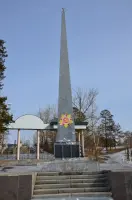 Памятник работникам улан-удэнского авиационного завода, погибшим в Великой Отечественной войне 1941-1945 гг