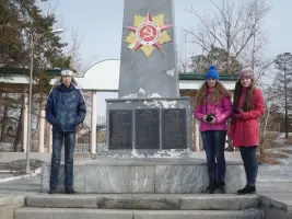 Памятник работникам улан-удэнского авиационного завода, погибшим в Великой Отечественной войне 1941-1945 гг, фотография 3