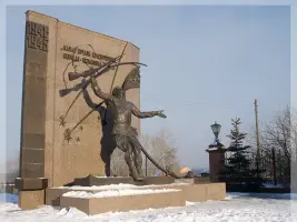 Мемориальный комплекс ― памяти жителей деревни Волково, погибших на фронтах Великой Отечественной войны