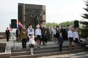 Мемориальный комплекс ― памяти жителей деревни Волково, погибших на фронтах Великой Отечественной войны, фотография 3