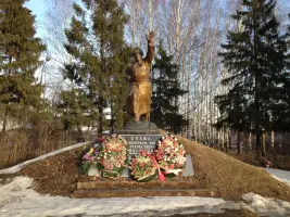 Памятники воинам Малокозинских поселений. Памятник погибшим землякам, фотография 2