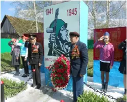 История памятников, павшим в Великой Отечественной войне 1941-1945 года в деревне Улукулево